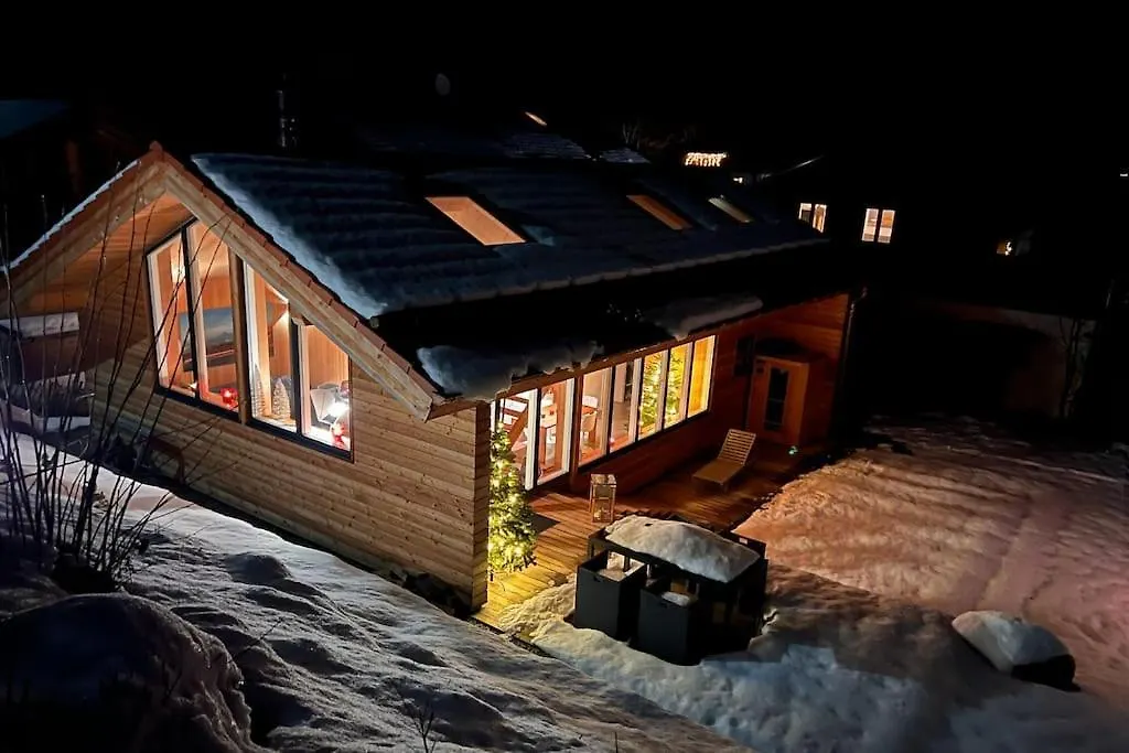 Chalet Neu: Alpen-Chalet Seekarblick Mit Pool Lenggries Deutschland